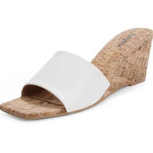 Wedge Sandals for Women Open Toe Wedge Heels High Heel Sandal Square Toe